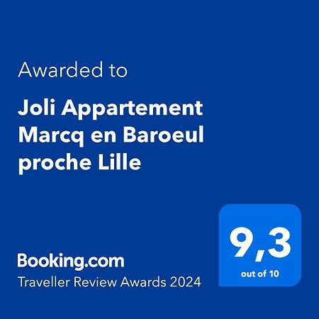 Joli Appartement Marcq En Baroeul Proche Lille Bagian luar foto