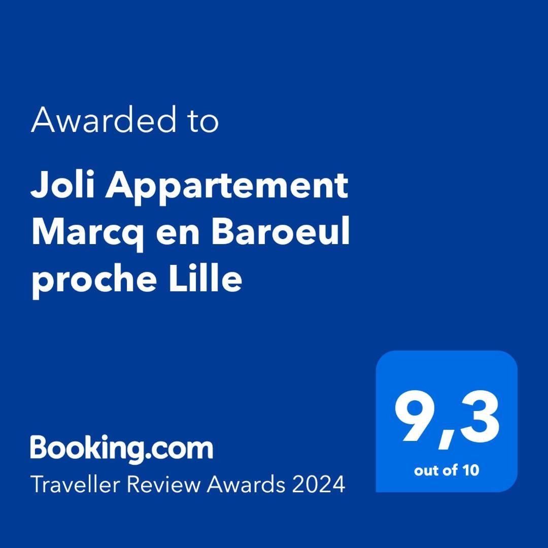 Joli Appartement Marcq En Baroeul Proche Lille Bagian luar foto
